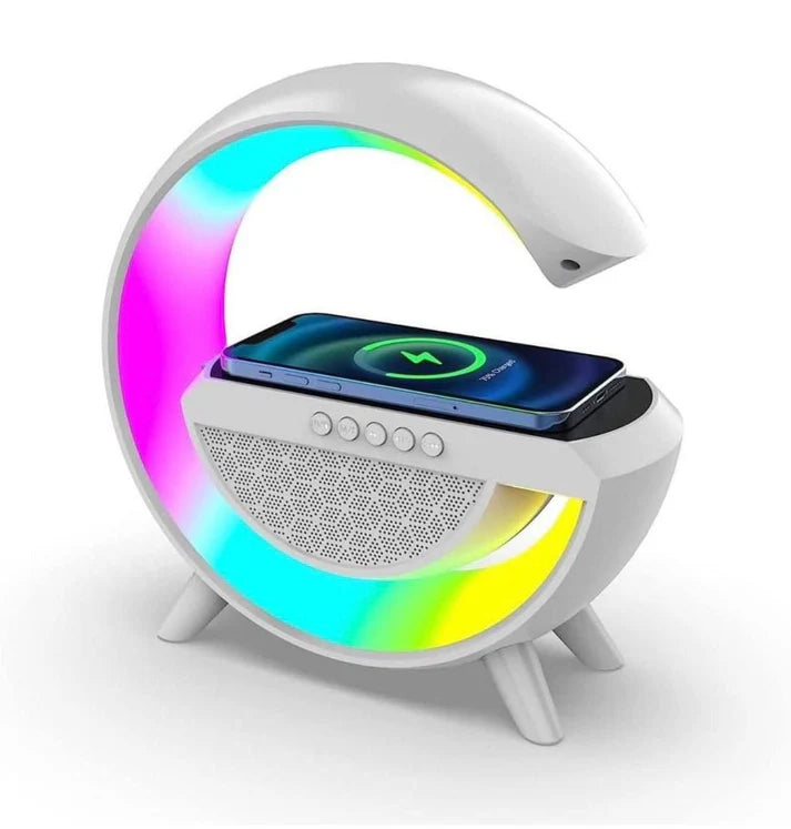 3-in-1 RGB LED Wireless Charging Speaker