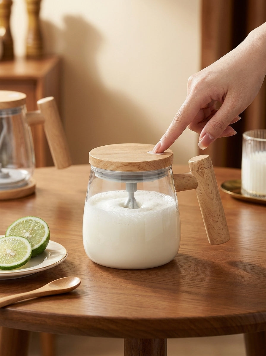Electric Self-Stirring Coffee Mug