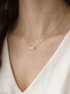 Butterfly Diamond Necklace