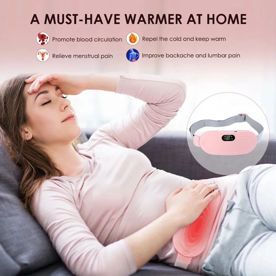 Menstrual Heating Device, Rechargeable Period Pain Relief Machine