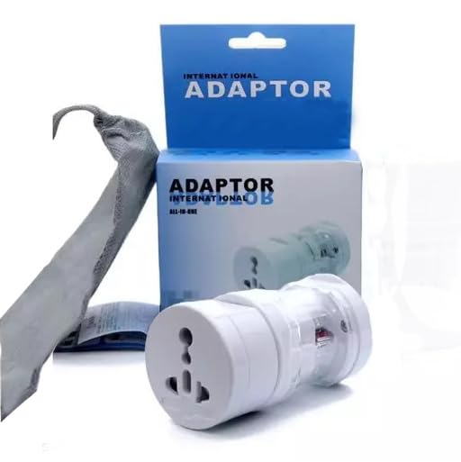 Round international world plug