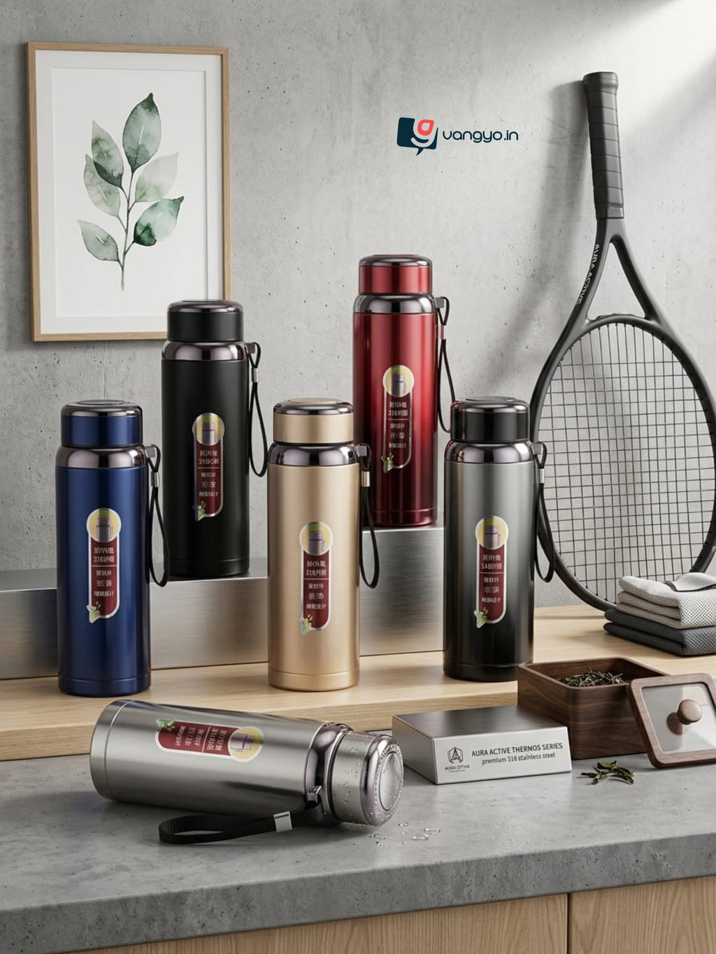 Flask Water Bottle