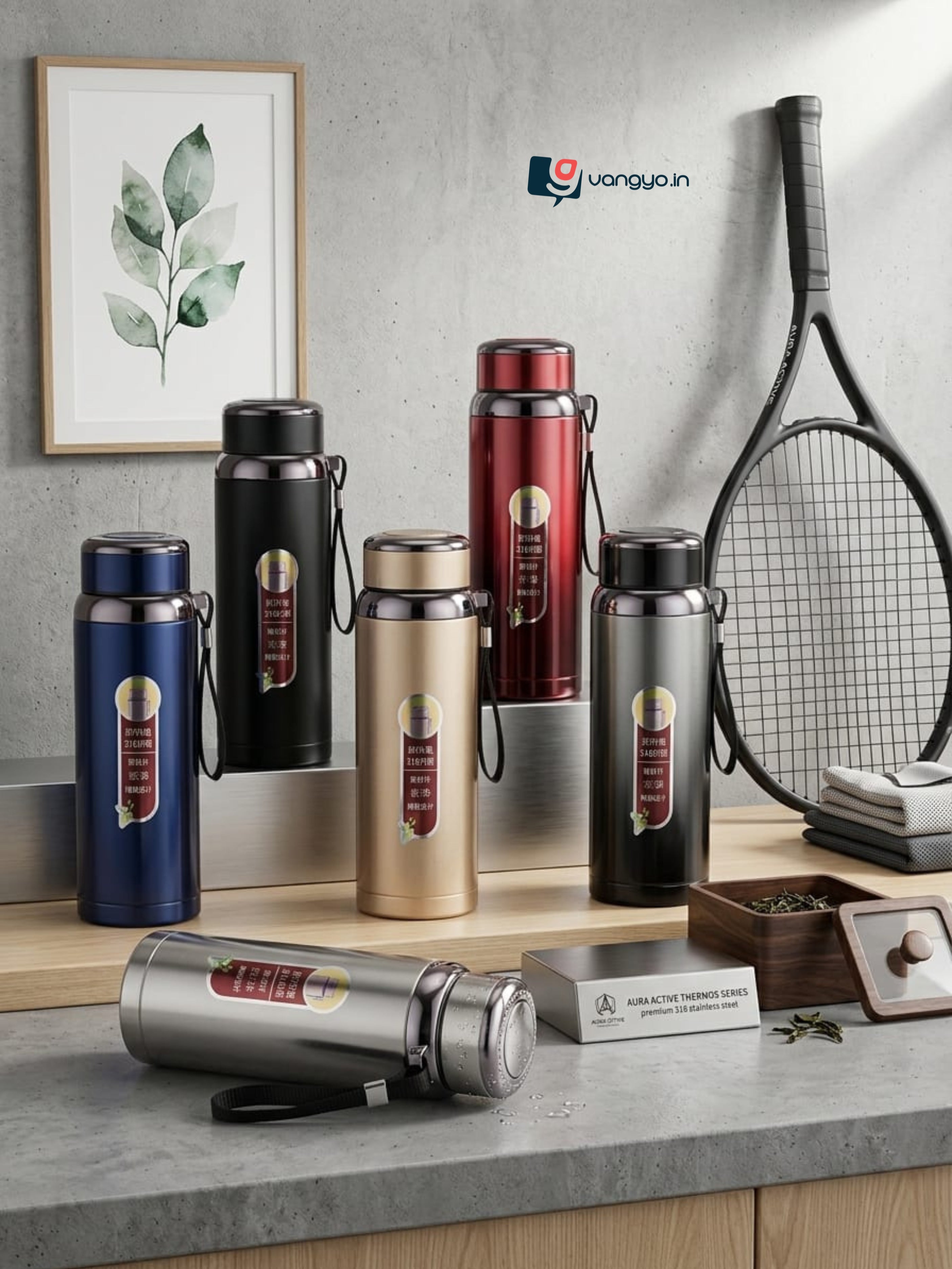 Flask Water Bottle