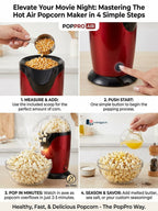 Hot Air Popcorn Maker