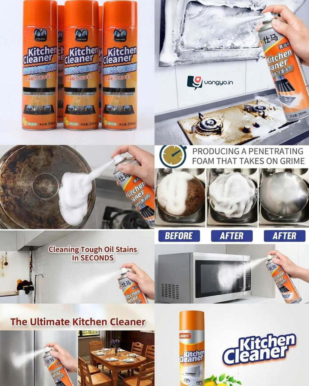 Kitchen Cleaner Spray