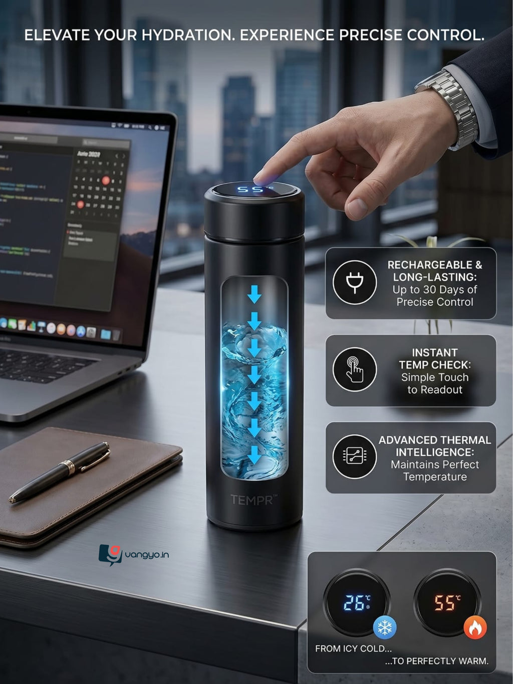 Temprature Water Bottle