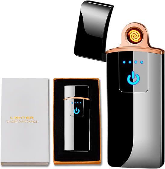 Metal touch lighter