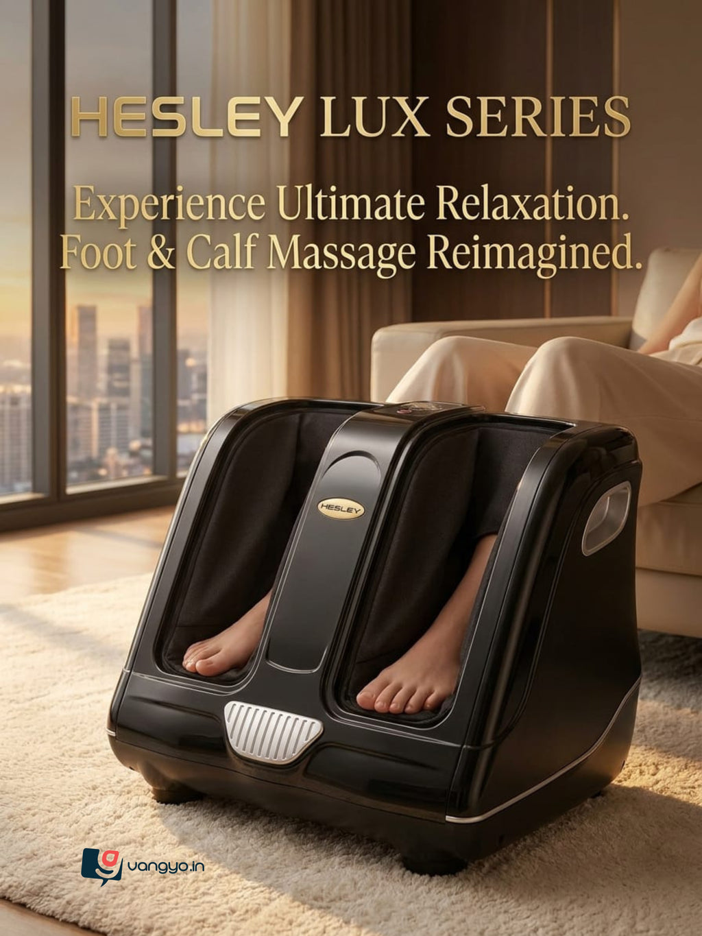 Foot and Calf Leg Massager LUX Series