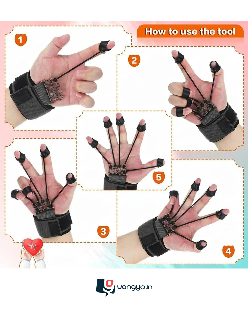 Rubber Finger Gripper