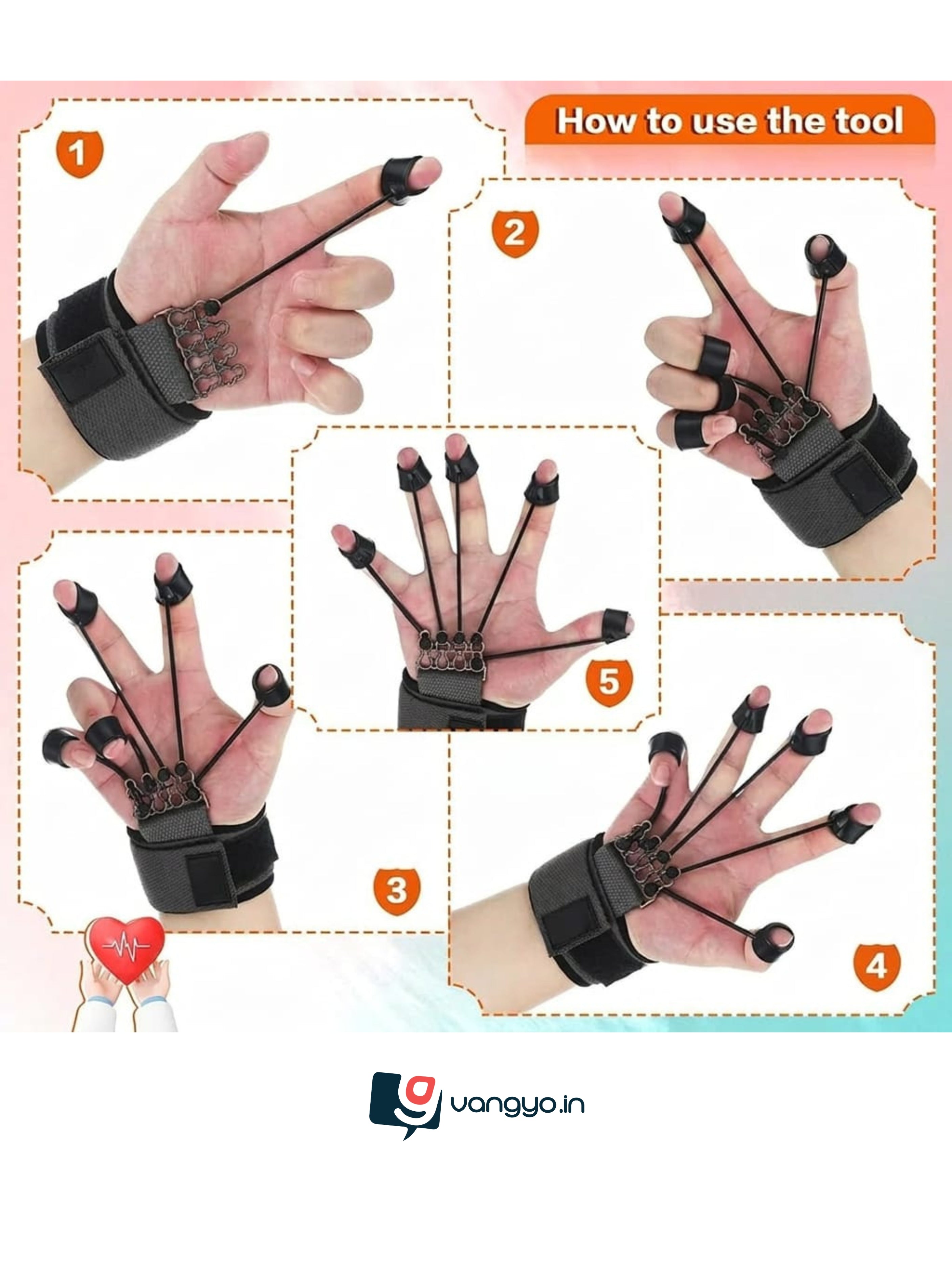 Rubber Finger Gripper