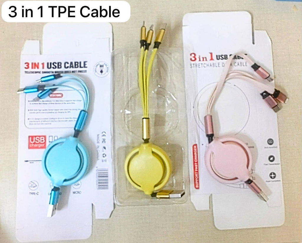 3 in 1 data cable