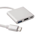 Type c to HDMI 3 in 1 adapter