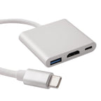Type c to HDMI 3 in 1 adapter