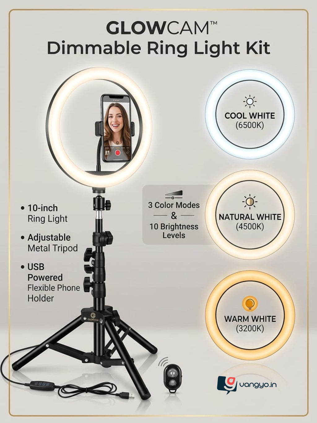 12" Ring Light