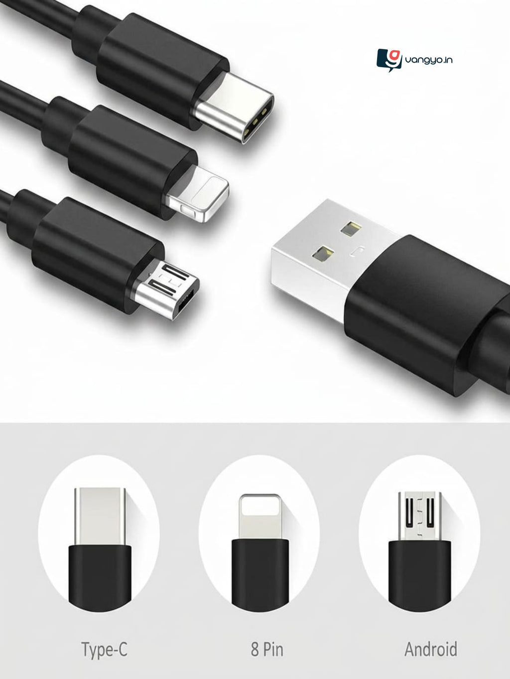 3 in 1 Data Cable
