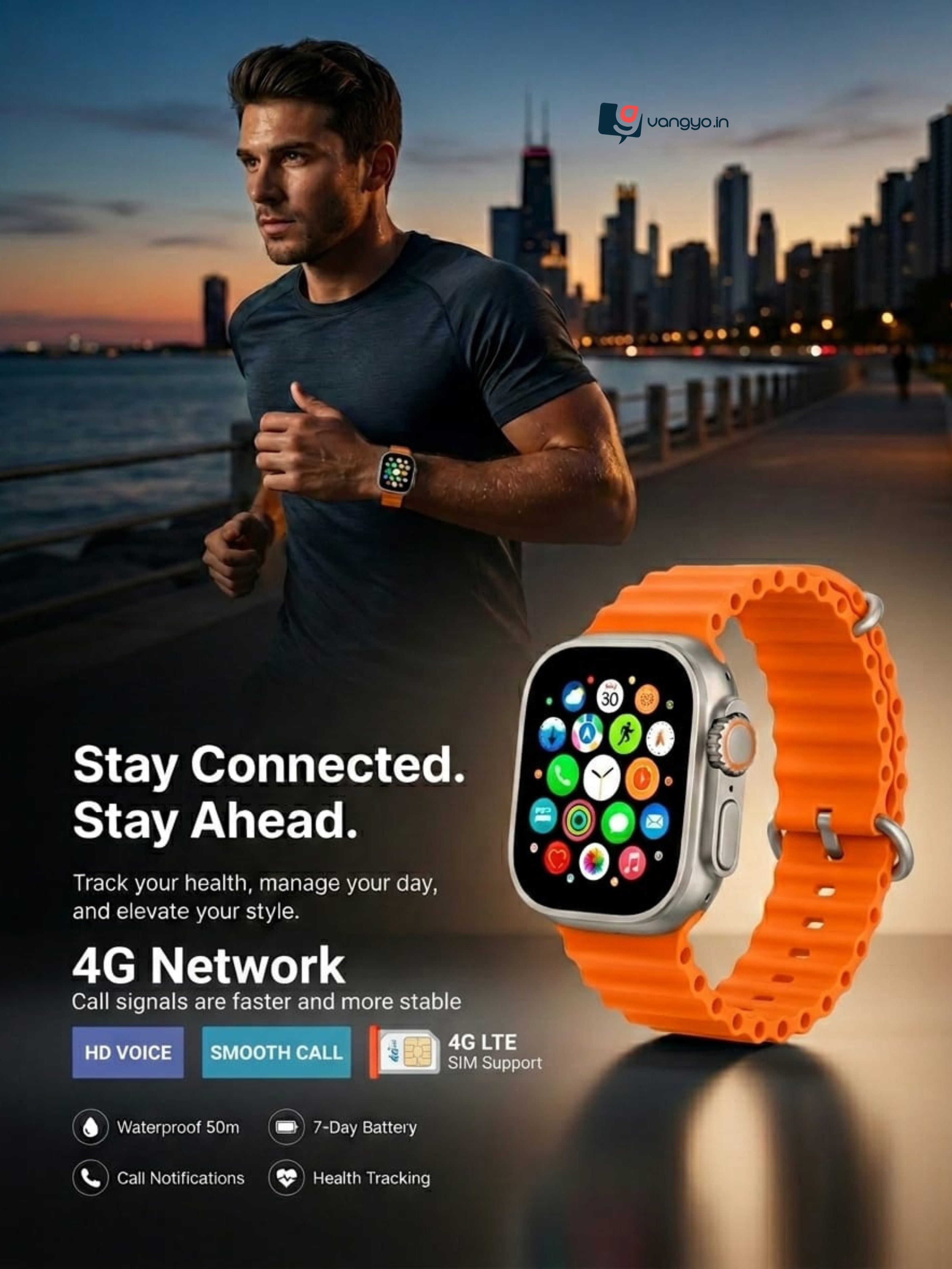 S8 Ultra Android Smartwatch