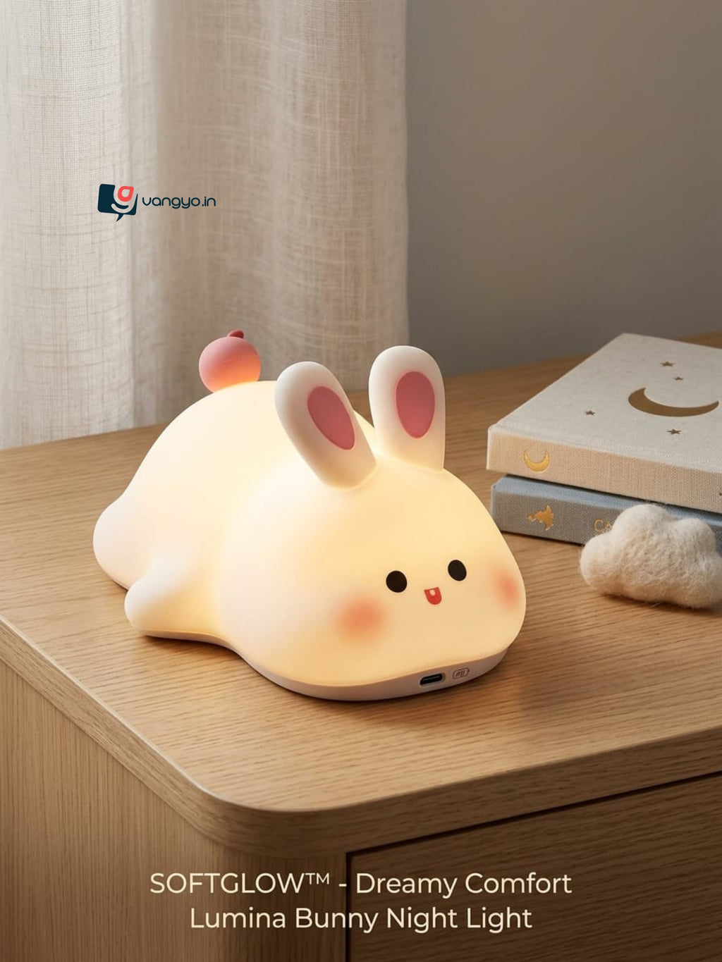 Silicon Rabbit Toy Lamp