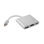 Type c to HDMI 3 in 1 adapter