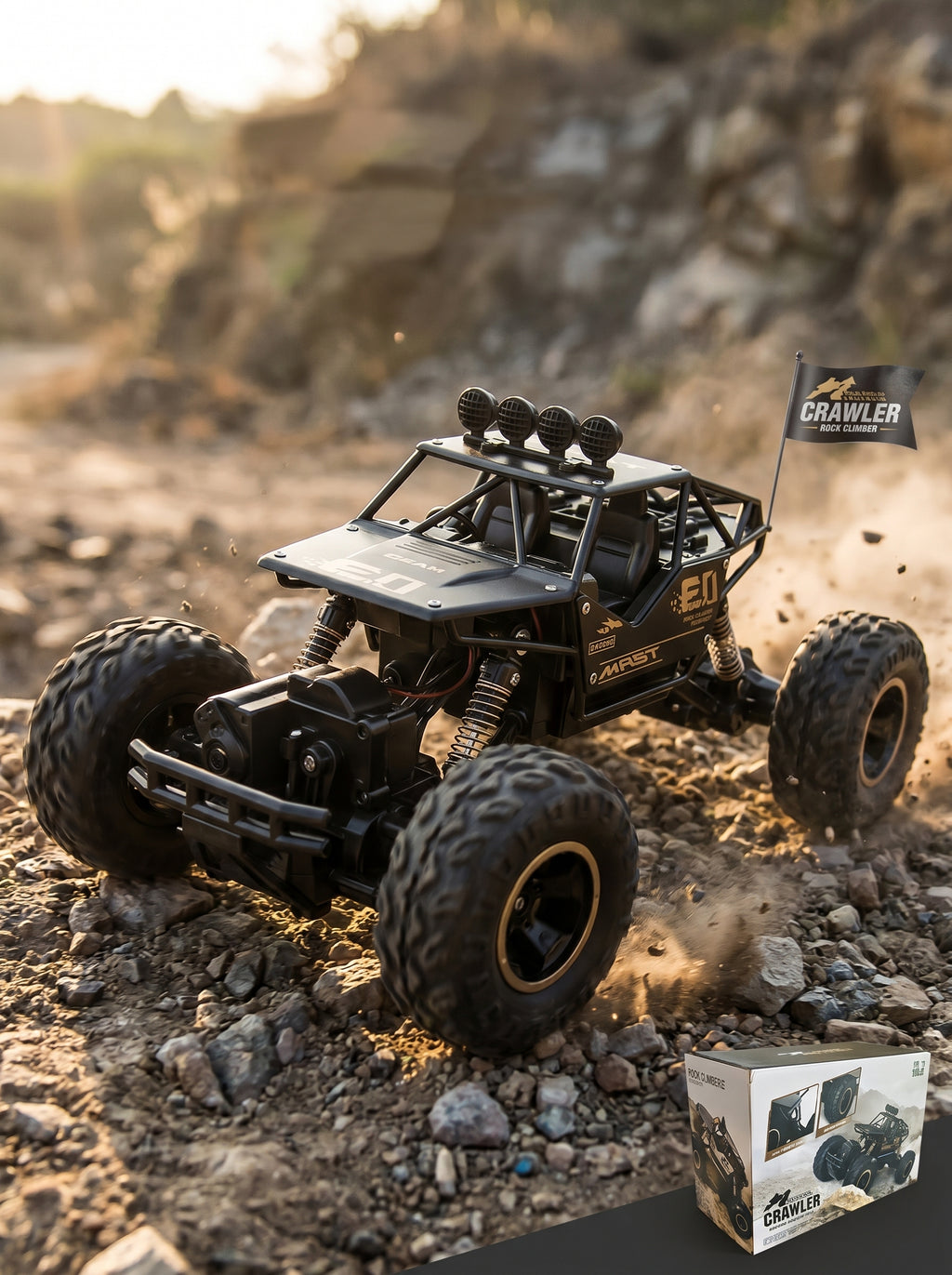 Rock Crawler Remote Control  Monster Truck