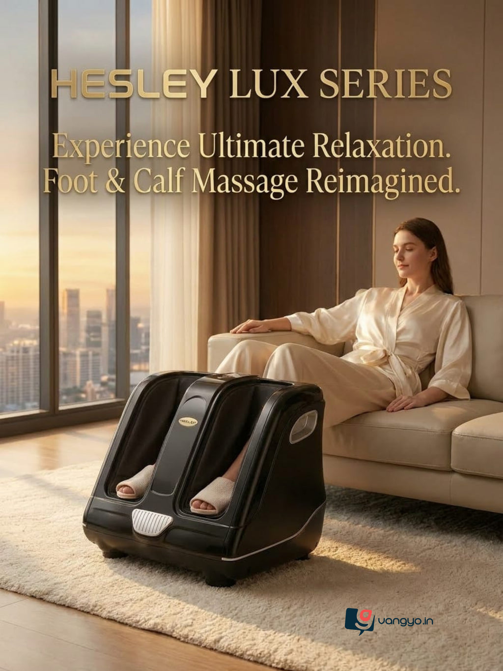 Foot and Calf Leg Massager LUX Series