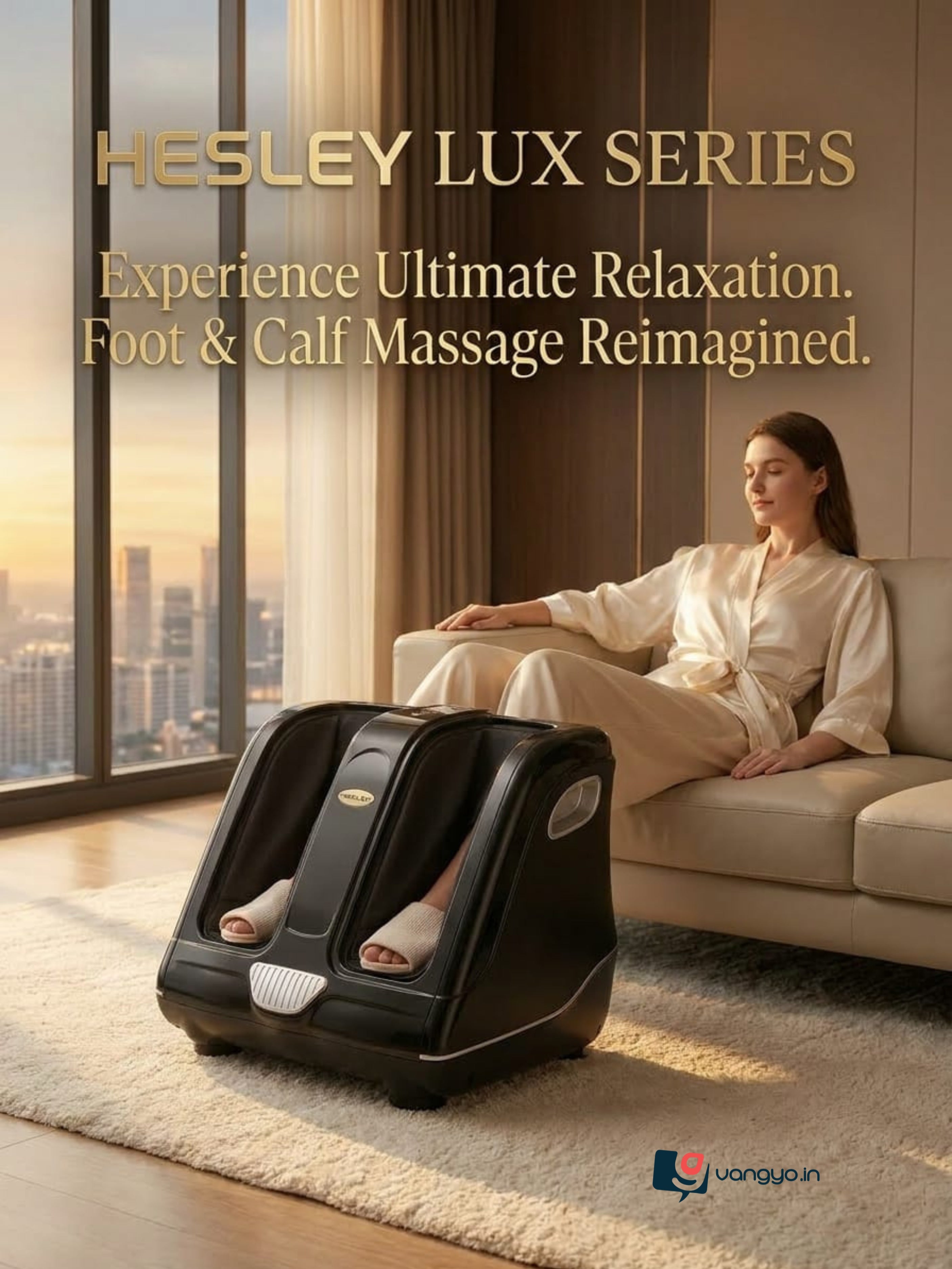 Foot and Calf Leg Massager LUX Series