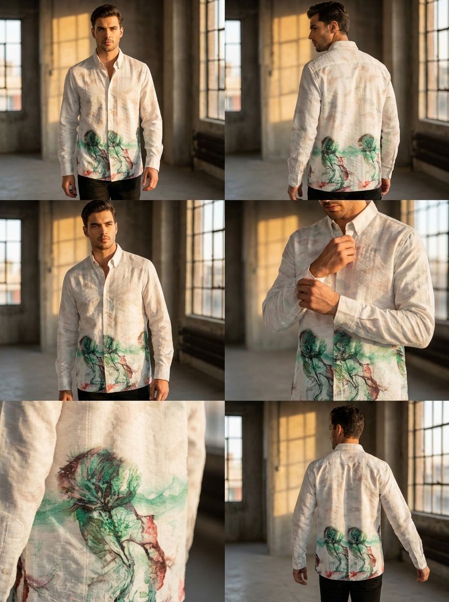 Mens Casual Shirt EGO Brand