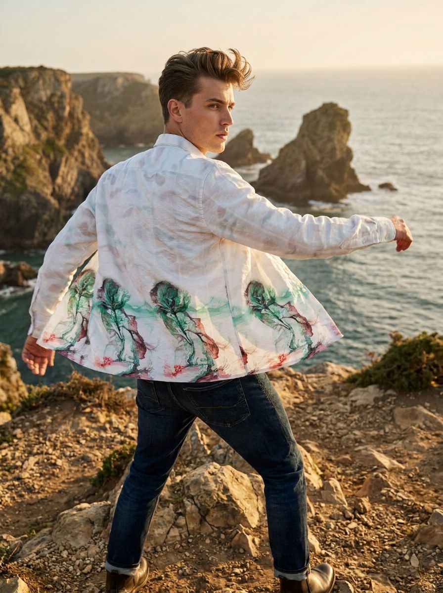 Mens Casual Shirt EGO Brand
