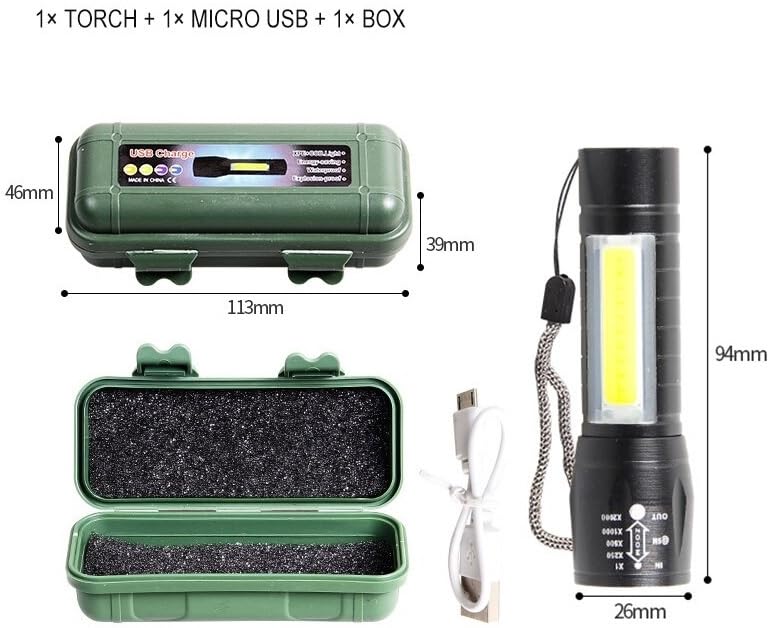 USB Mini Torch Light