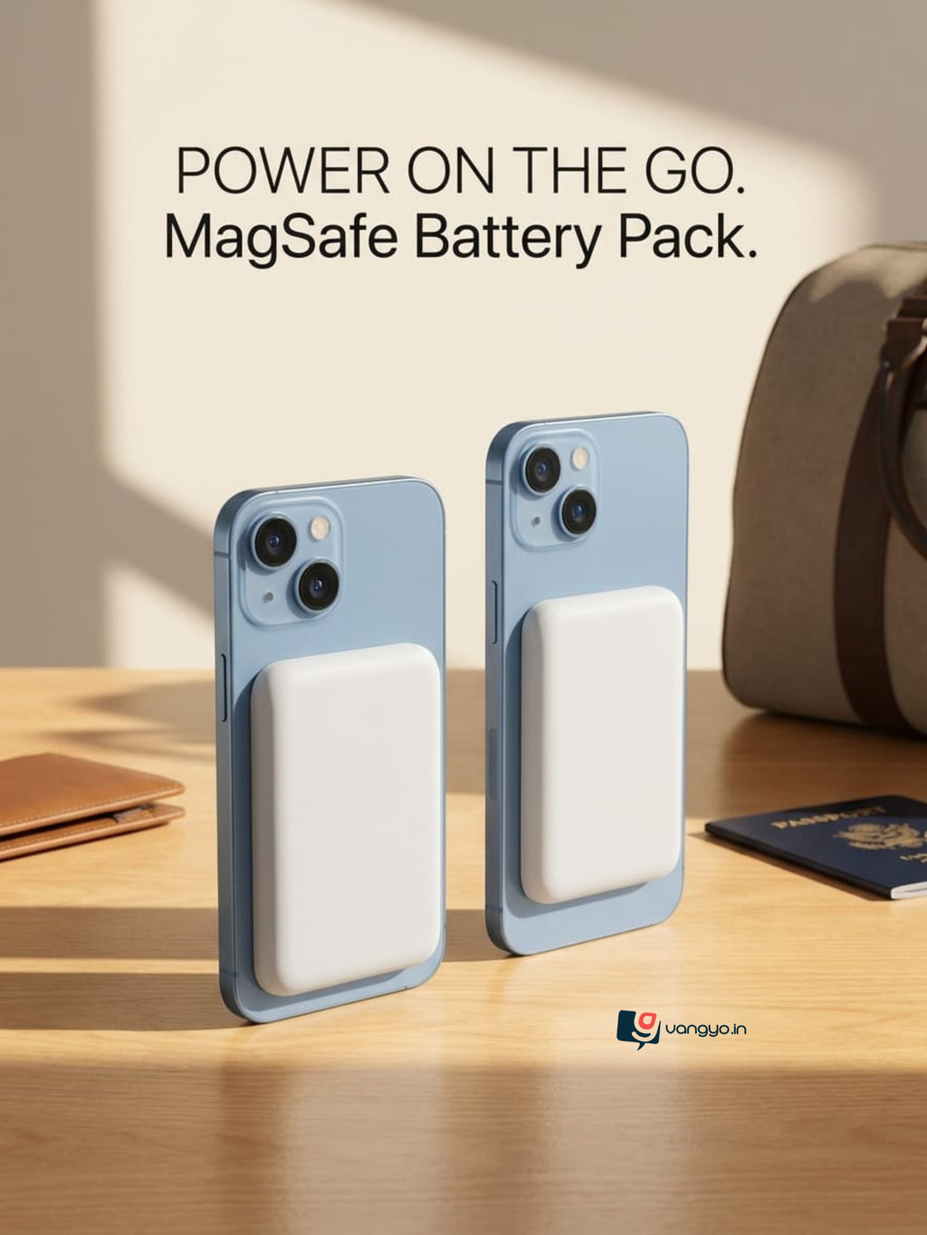Magnetic Wireless 3000mah Power Bank