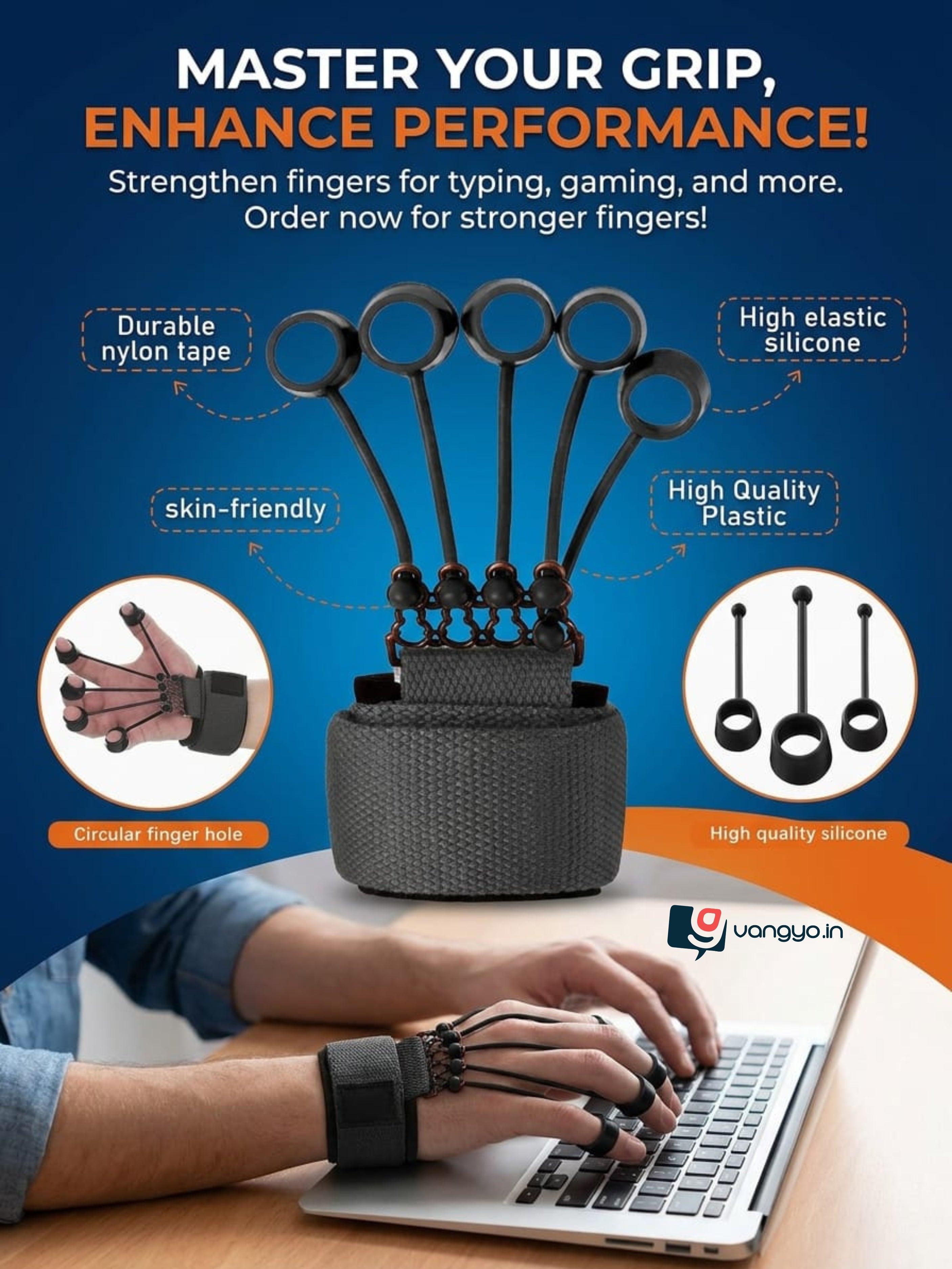 Rubber Finger Gripper