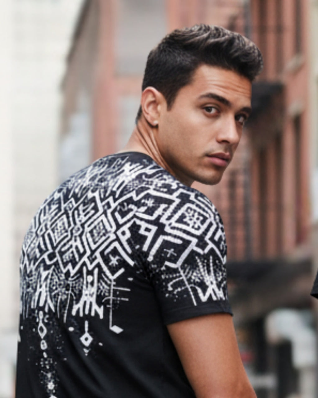 Mandala Design Black T Shirts