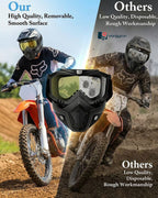 Bike Face Goggle Mask