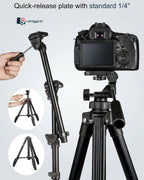 Tripod Stand for Camera & Smartphones with Holder