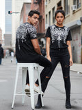 Mandala Design Black T Shirts