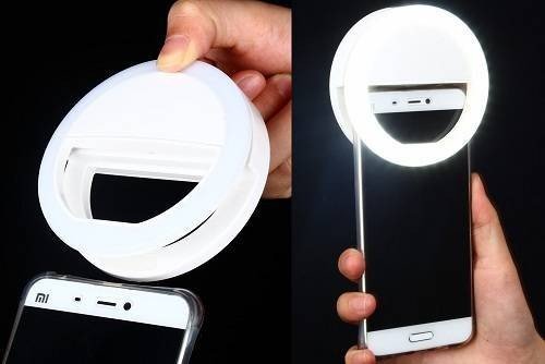 Mobile selfie light