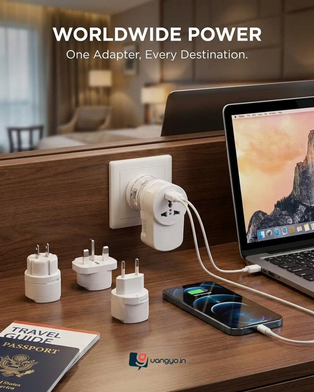 Round Universal Multi Plug