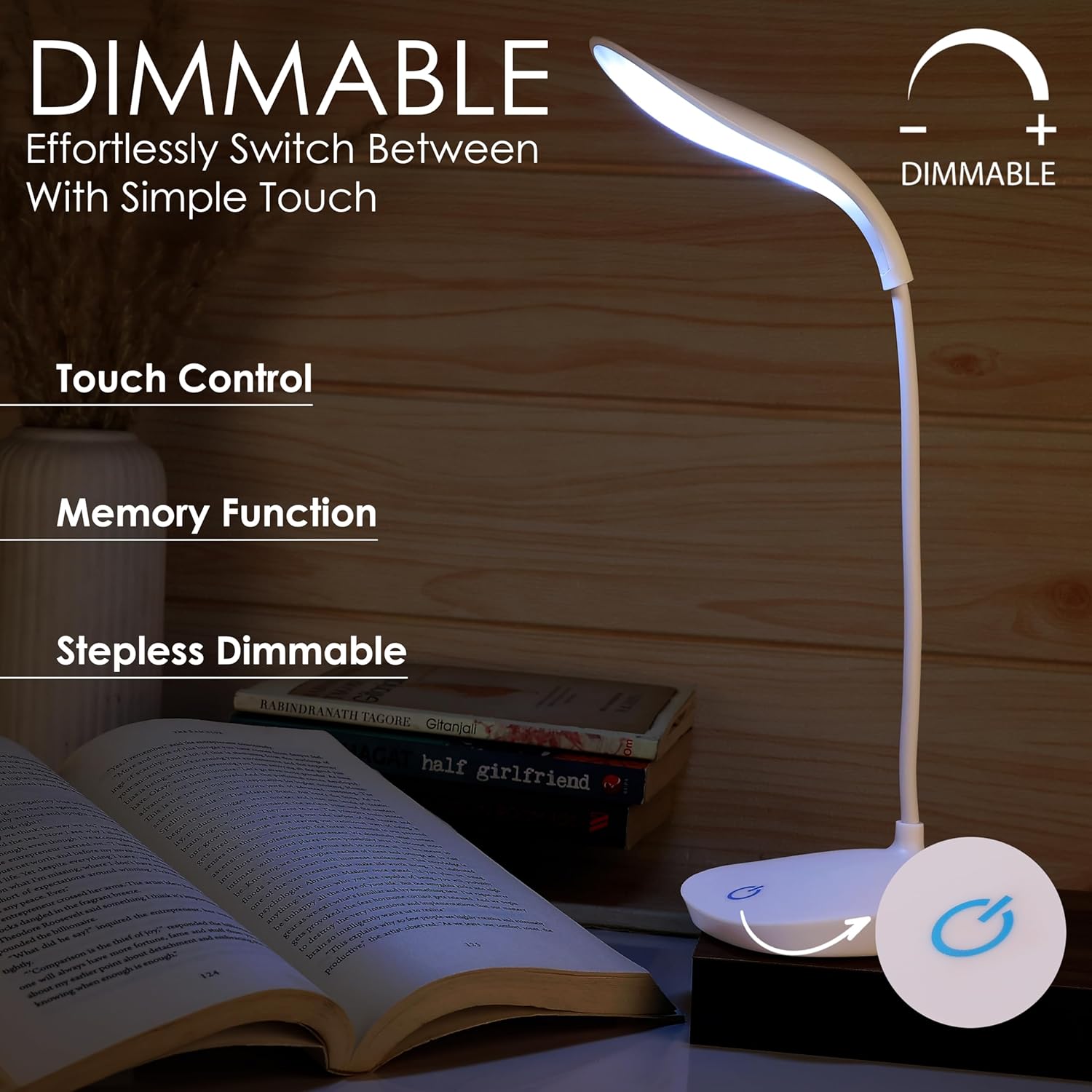 LED Rechargeable Table Lamp